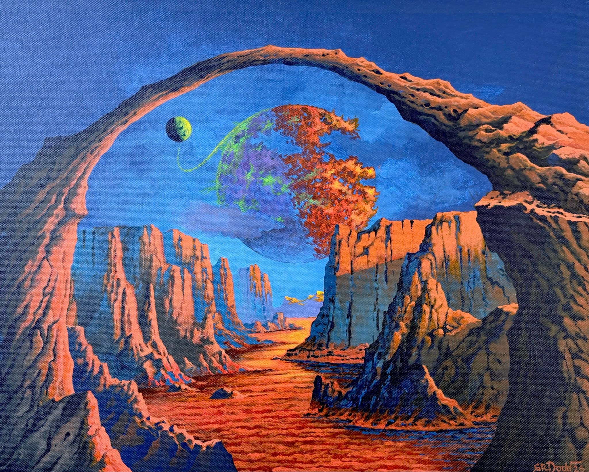 原始系外行星by Steve R Dodd ​​​