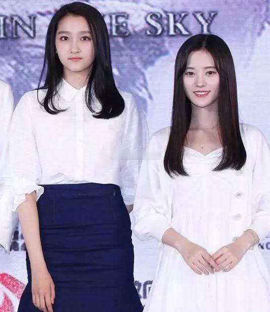 原来关晓彤鞠婧祎合作过，看到她俩同框的画面感到很神奇[傻眼] ​​​