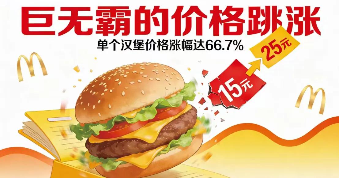 麦当劳又涨价了！汉堡、小食普涨0.5-1元，被称“穷鬼套餐”的随心配竟有“隐藏加
