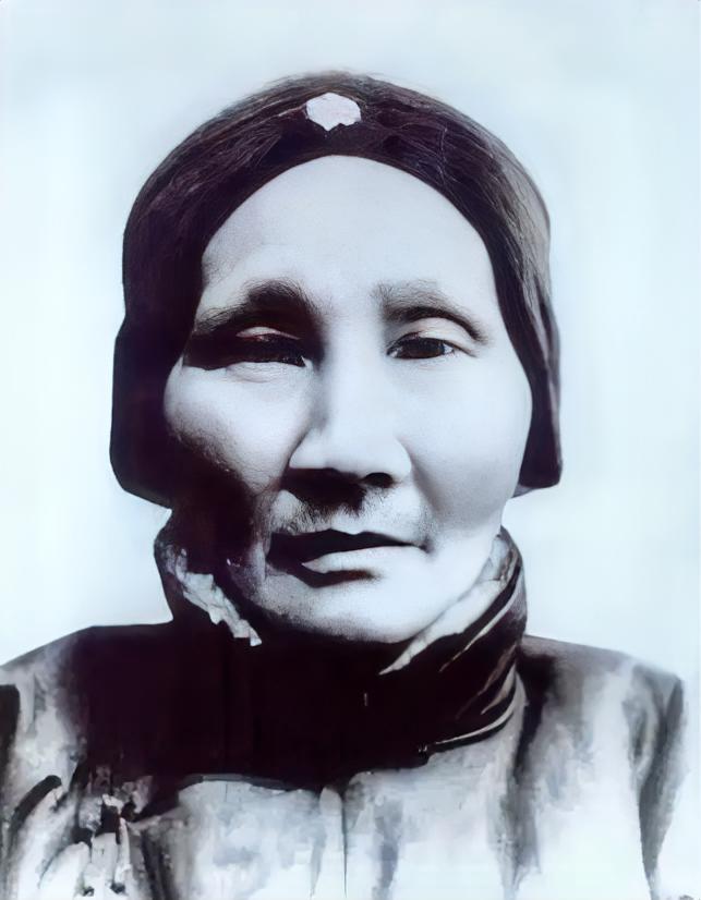 她是清末寡妇尼姑，难耐寂寞半路还俗嫁人，生下一子祸害中国至今。她就是王采玉。
 