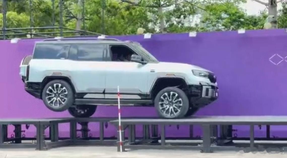 对于800V的主动悬挂，硬件可以采购供应商的，为了宣发做个演示性抬轮，低速行走，