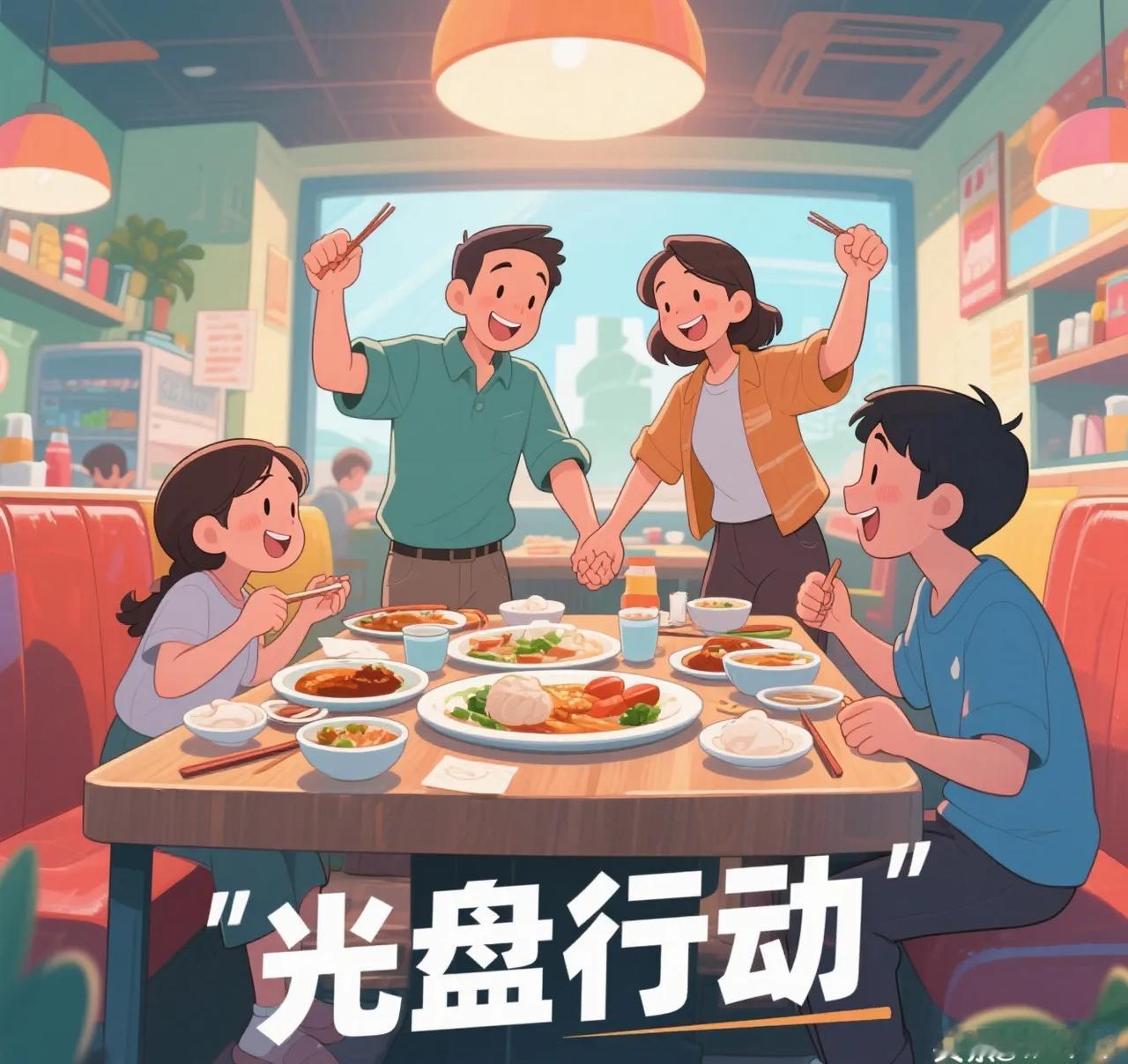 在饭店吃完饭
把剩下的饭菜打包回家
你觉得丢人吗
如果是我们一家人
吃剩下的比较