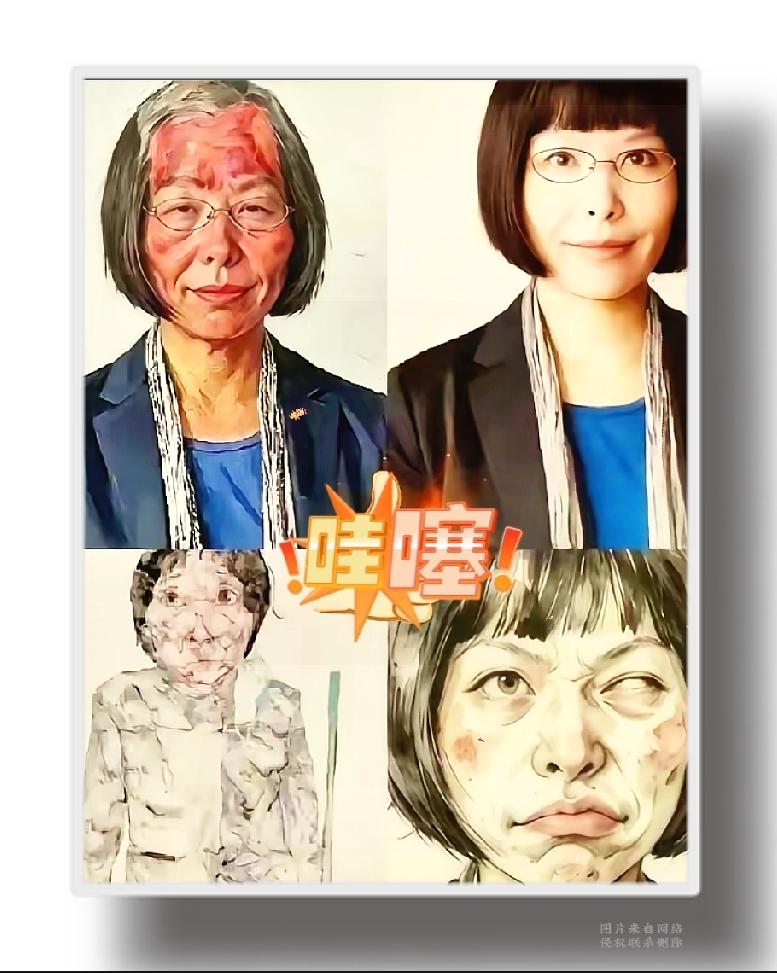 用她的画风画她自己！画家丁荭为何勃然大怒

画家丁荭十分生气，起因便是有人借用她