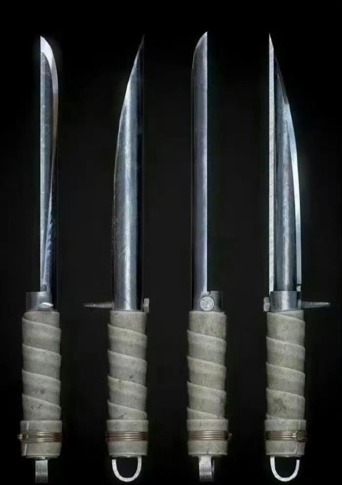 钢管自制的“刀具”。
骇人听闻，这是缅北电诈犯罪集团使用的凶器之一。