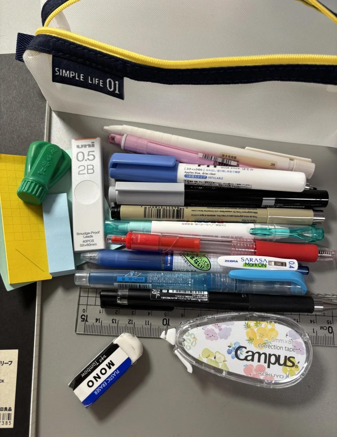 看笔袋猜猜MBTI和擅长学科ovo
我的笔袋