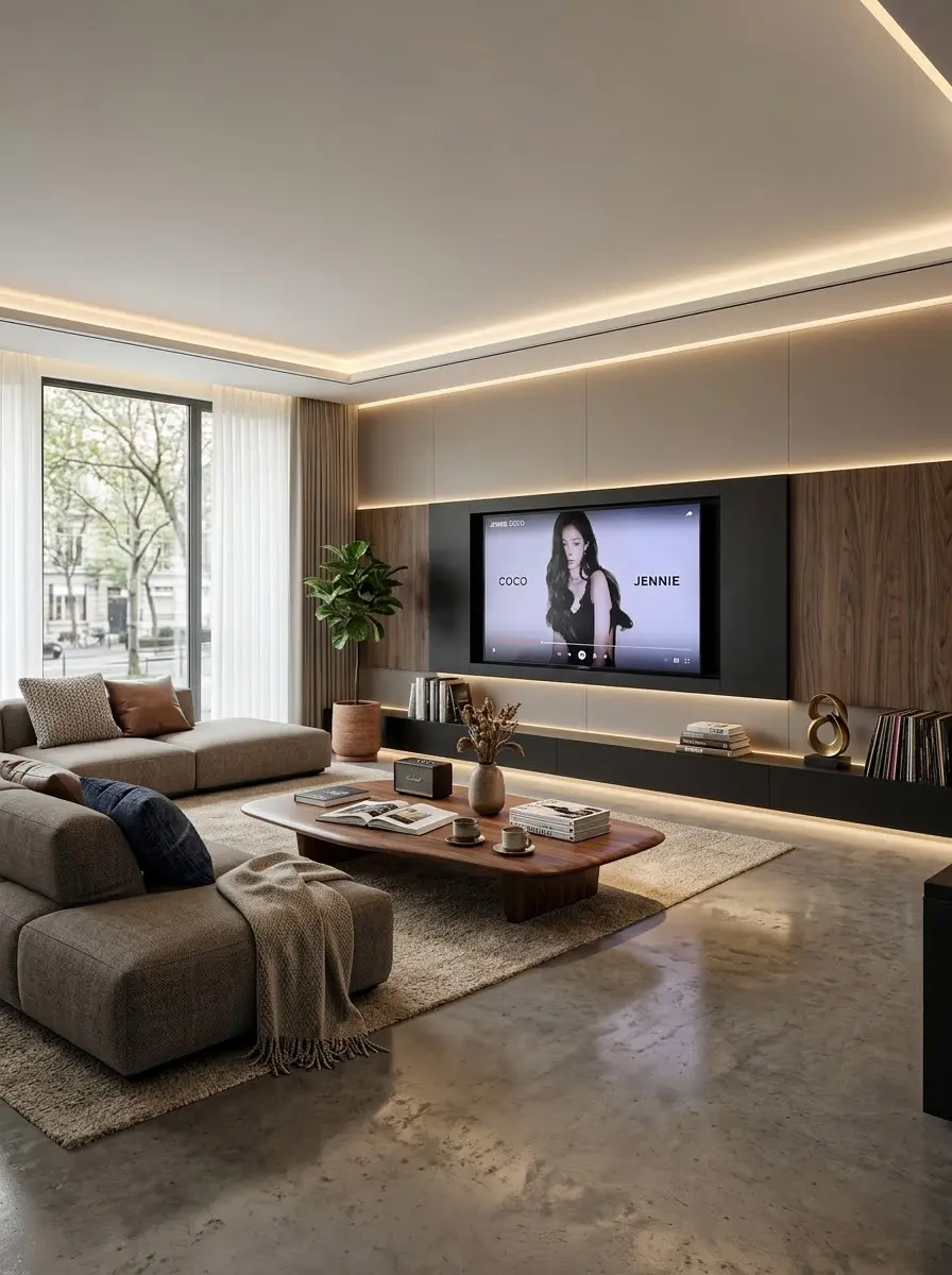 锦江边这套148㎡，把意式极简玩明白了！。在成都锦江区，这套148平米...