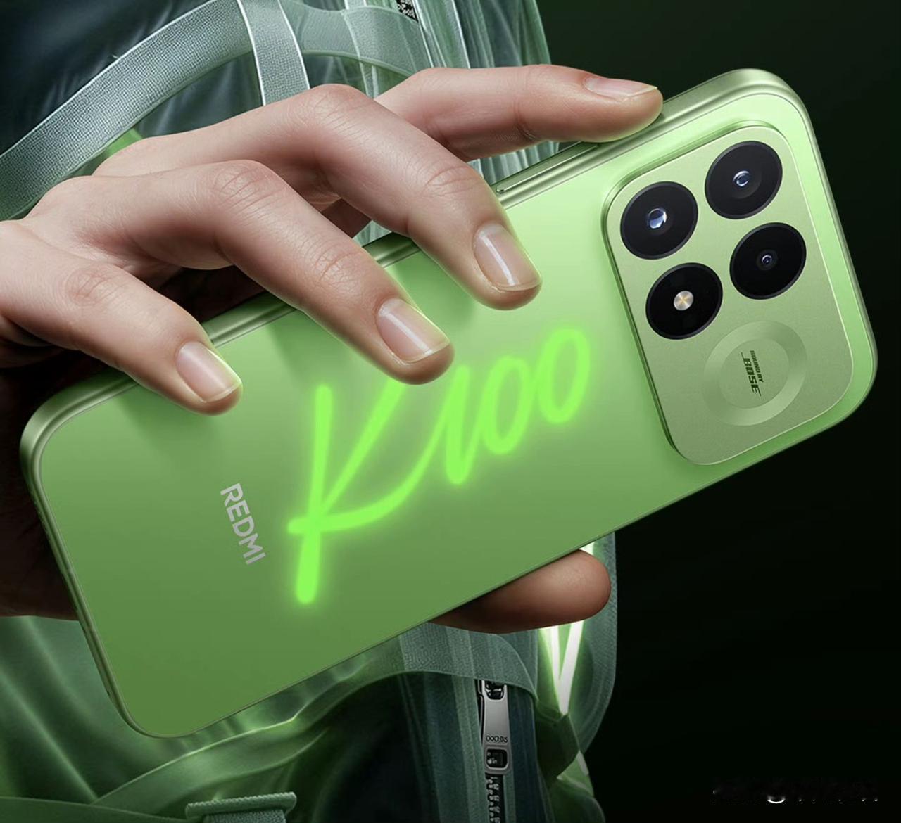 REDMI K100 Pro新配色登场，后盖化身光绘板！

手机后盖还能拿来自由