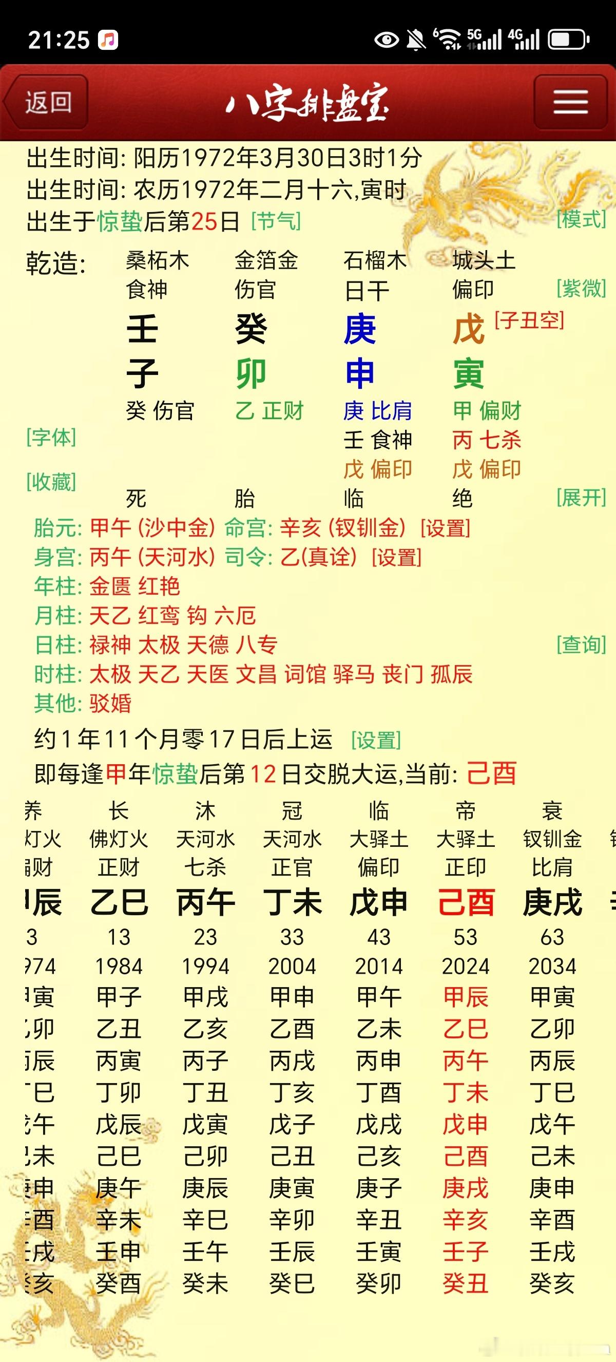 博士学历，一开始在公司当高管，顺风顺水。后面出来创业，一路亏，现在负债。戊申运开