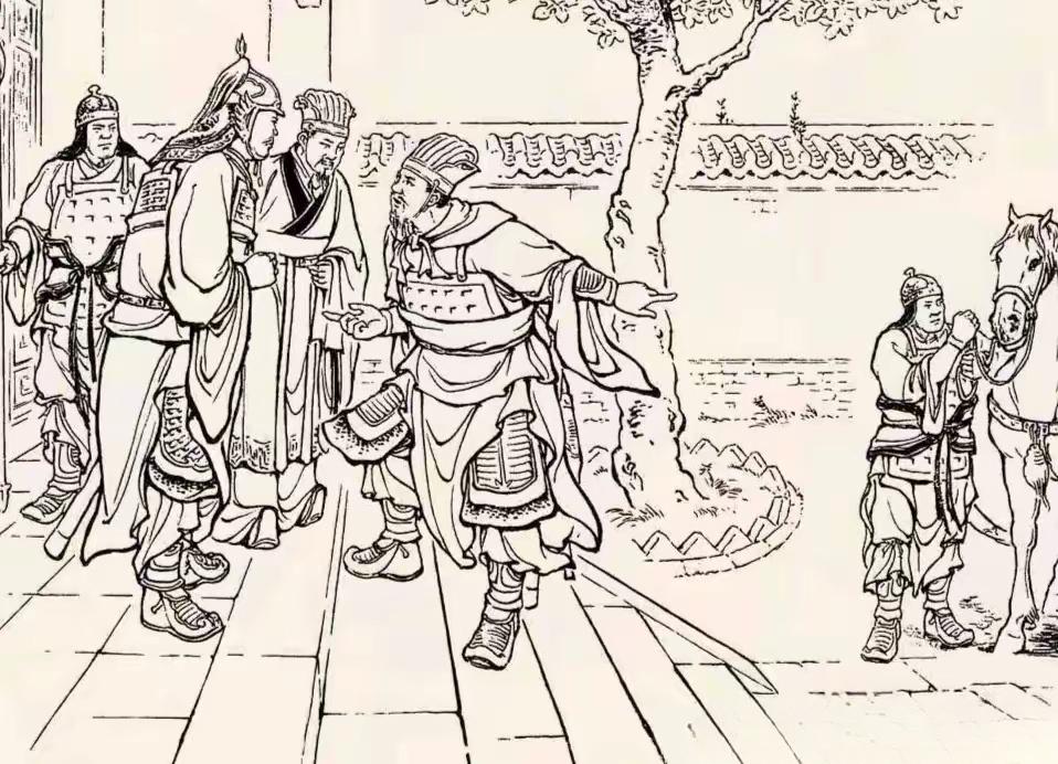 将计就计。此人奉命进城劝降，岂料他入得城来却改变了主意，几个人一商量说...