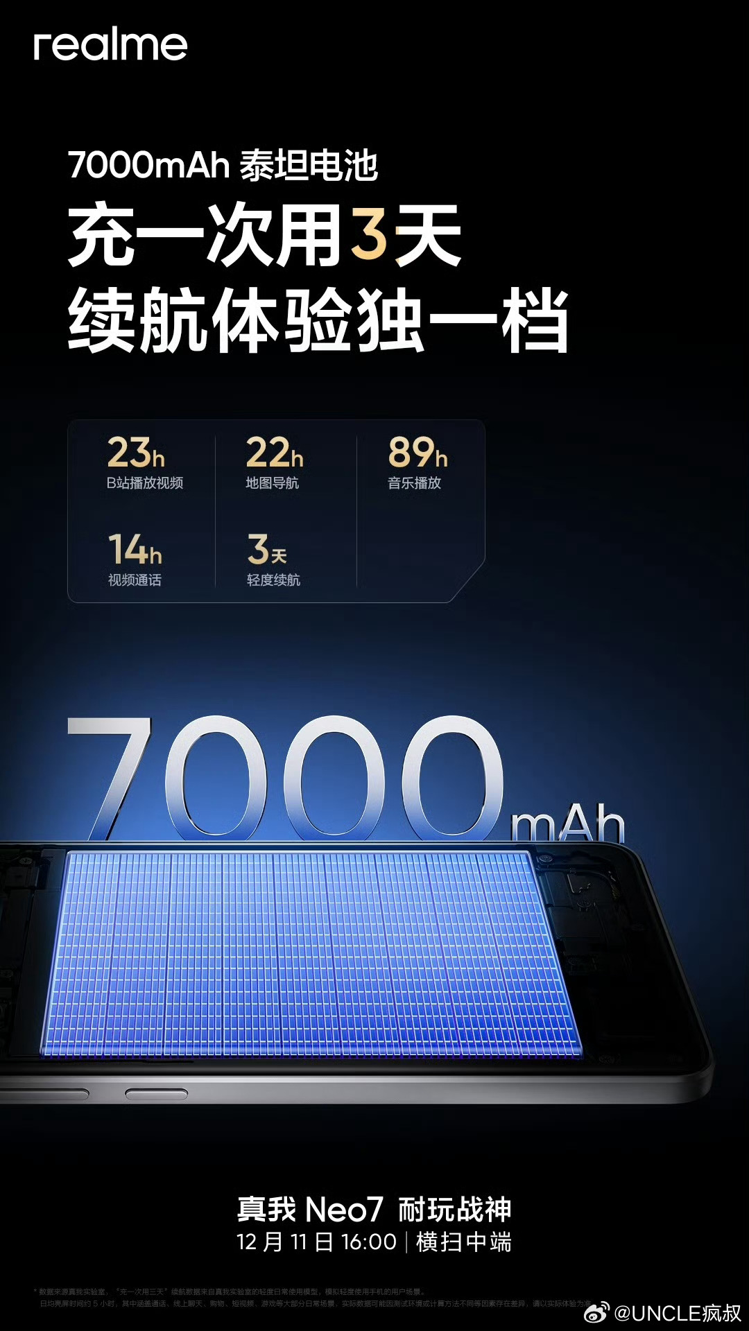 友商把手机电池干到7000mAh了这要是iPhone用这种容量的电池省电模式应该
