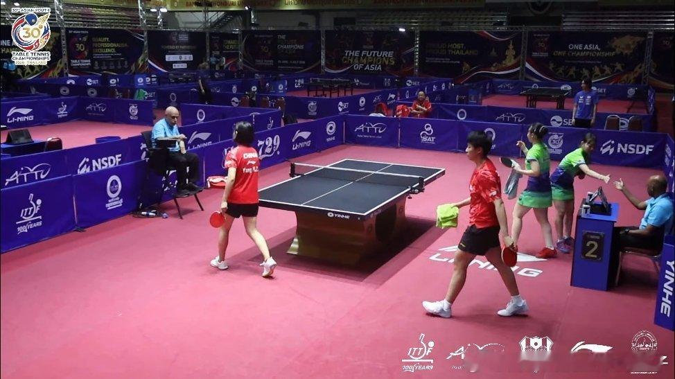 姚睿轩姜依依2比3搏米克达斯（7，-7，7，-8，-6）杨惠泽闫禹橦2比3竹谷美