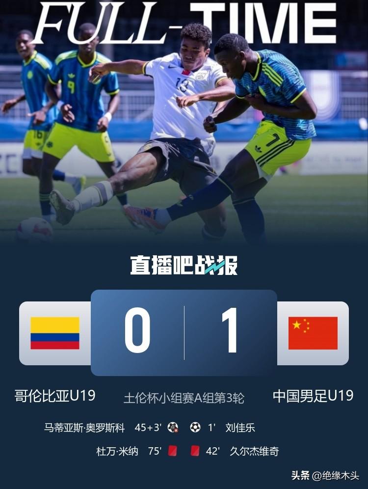 1次威胁射门，2个进球，3场比赛，拿到6分！(凑数字的，别深究！)

中国U19