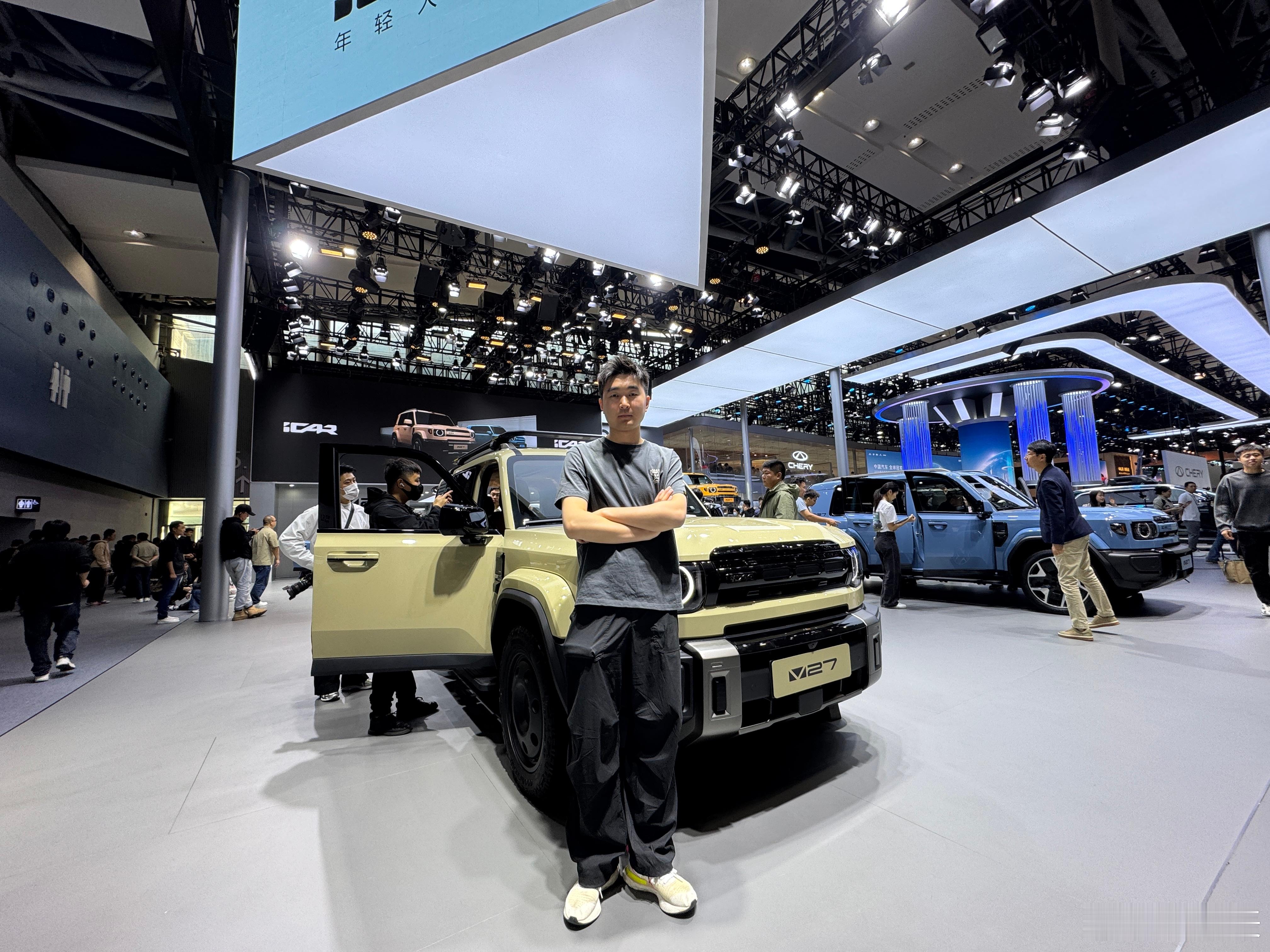 iCAR V27太实用了！以前iCAR是小方盒子，这次主打啥都能干了！车长超过5