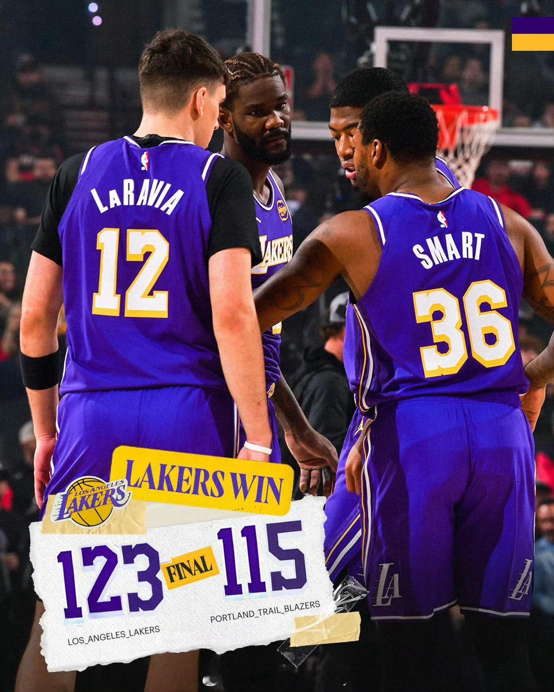 别拿南湾湖人不当湖人[二哈]湖人vs开拓者 ​​​