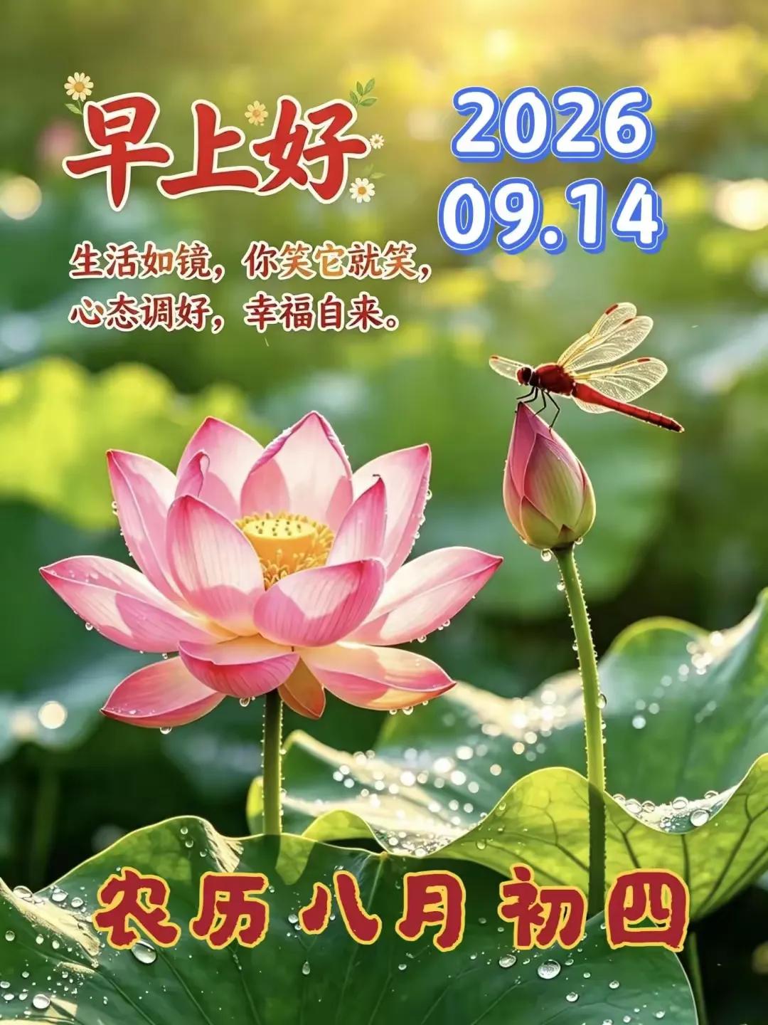 今天是9月14日，农历八月初四，白露已过，秋意渐浓，早上走到田地里一看，绿油油的