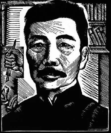 这种说法是不准确和片面的。鲁迅是中国现代文学的重要奠基人，他的作品具有深刻的思想