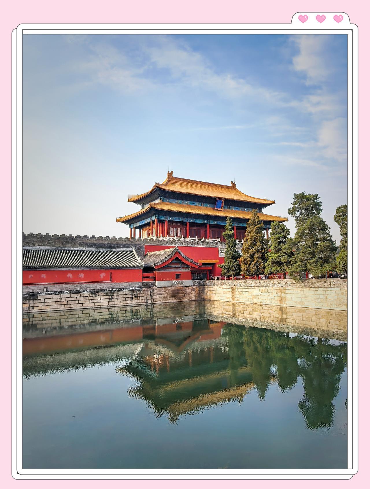 一张照片证明你去过北京故宫北京4月观故宫