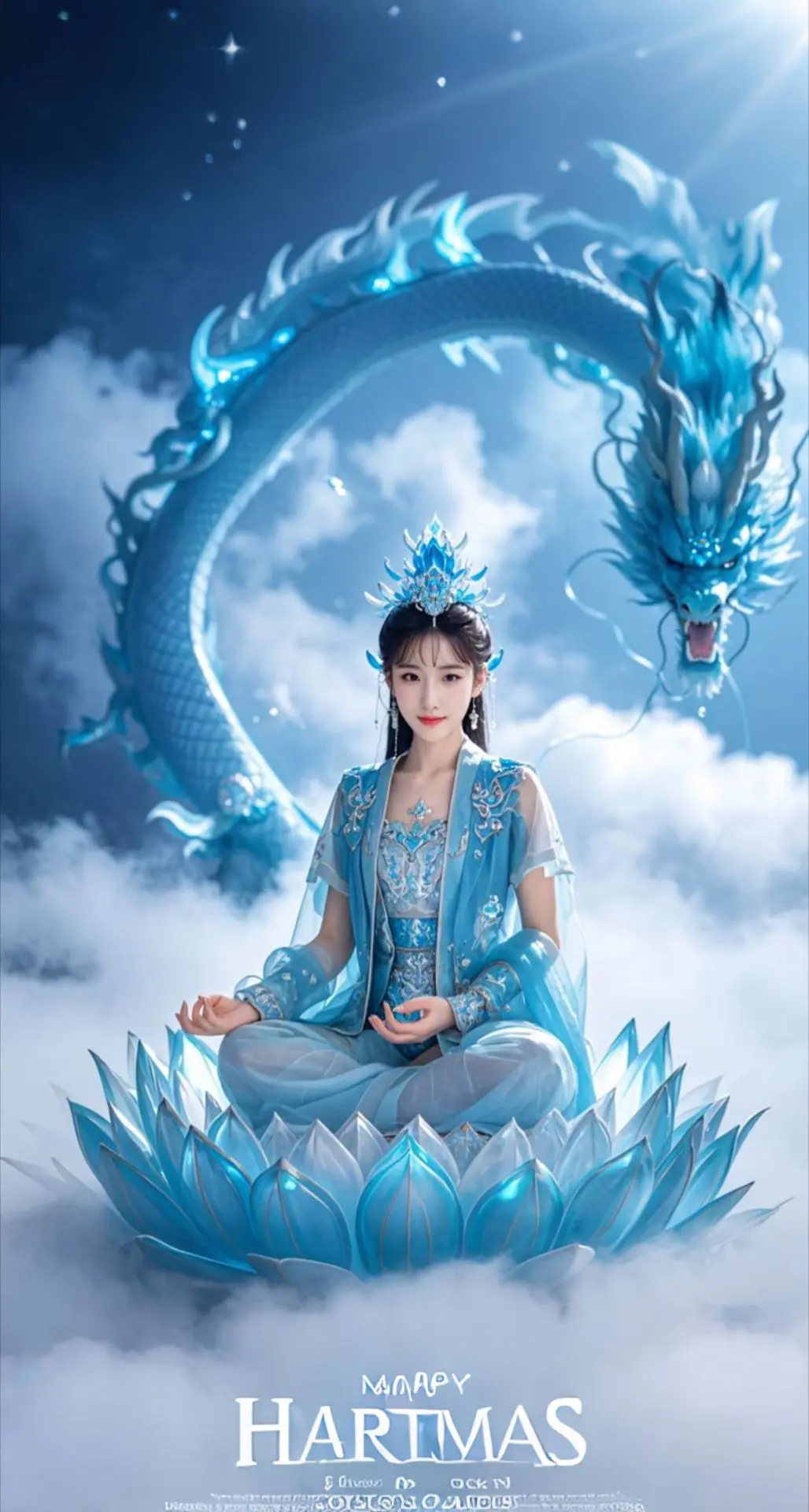 AI扩图 AI青华帝君影记