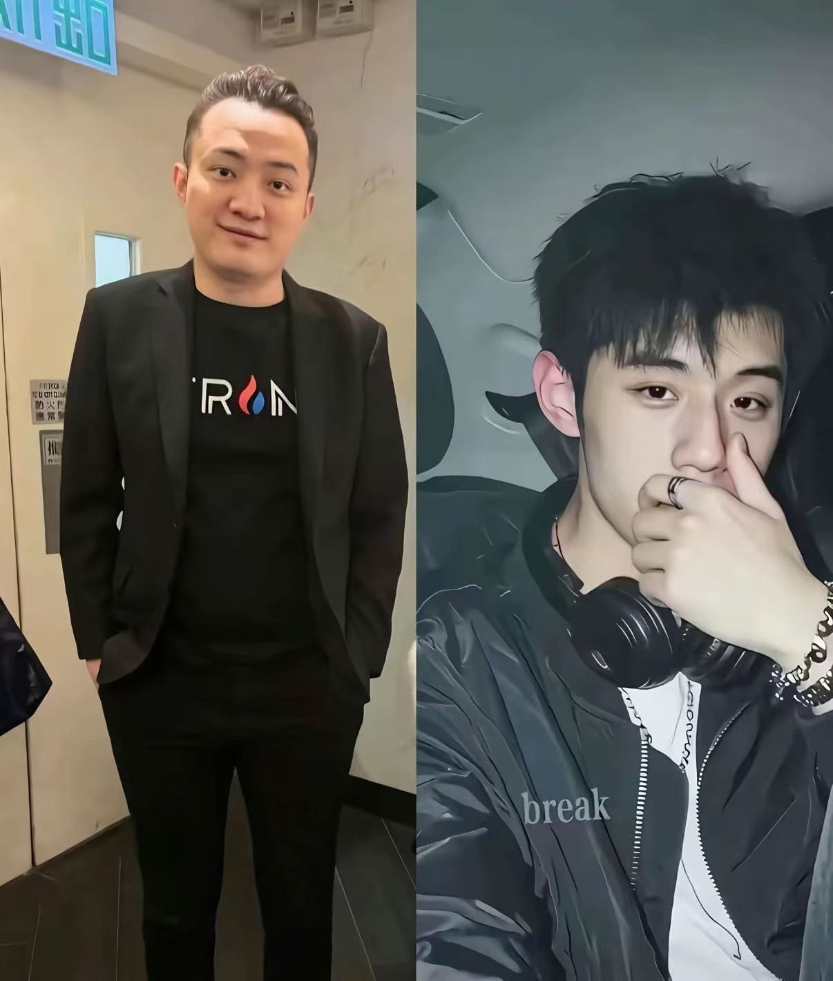 以前没觉得张继科帅，现在发现确实帅景甜 张继科 孙晨宇 帅哥同框 ​​​