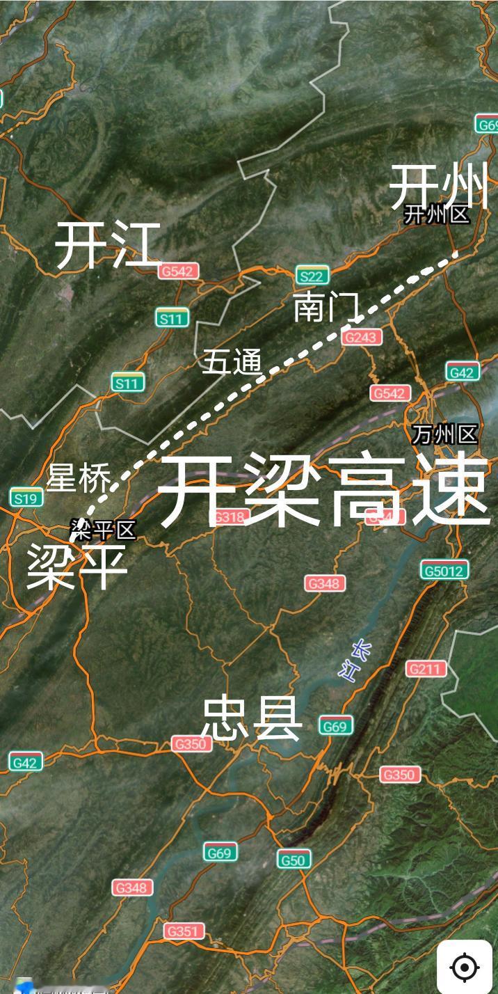 好消息，重庆开州途经万州弹子镇至梁平的开万梁高速开州段已于今天(6月5日)正式开
