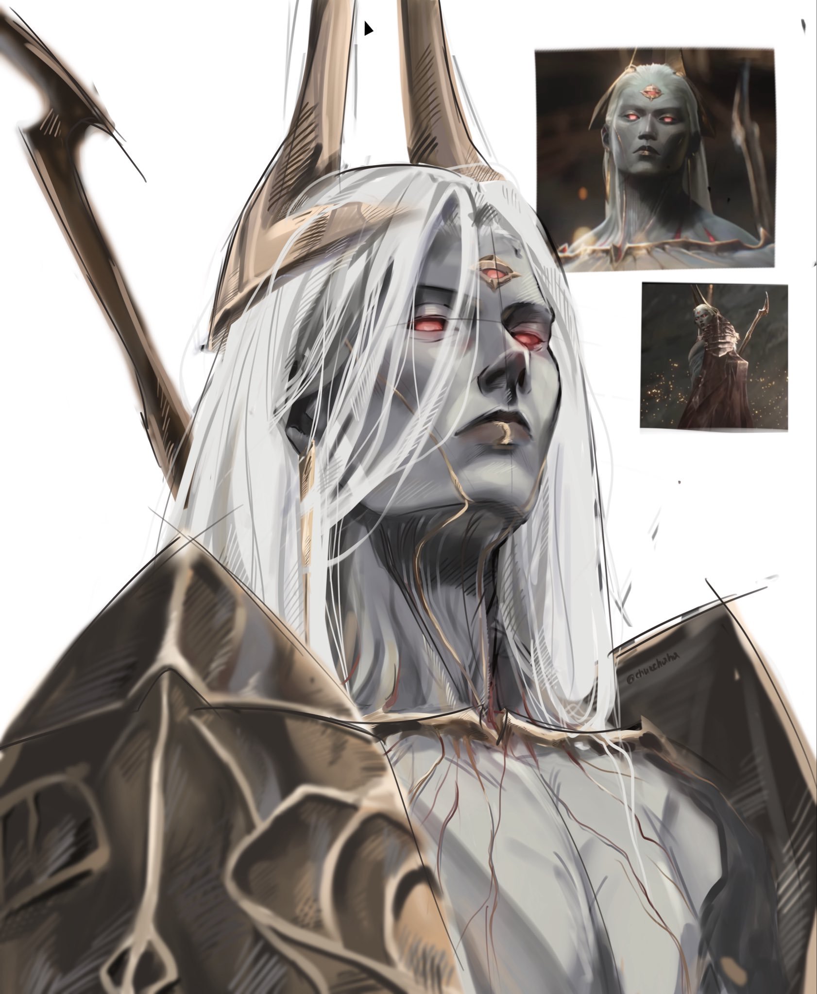 LOL新英雄亚恒同人（cr:TTLangaTT）英雄联盟 ​​​