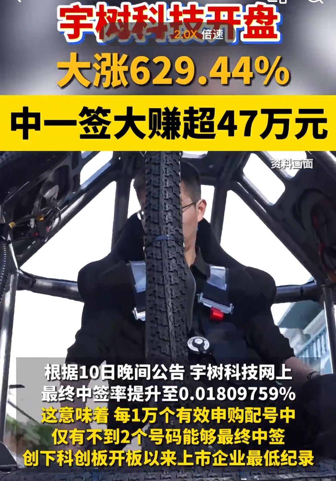 挺好的，见好就收，不贪，很理智，据说宇树中签概率跟中彩票一样，中了之后没有拿在手