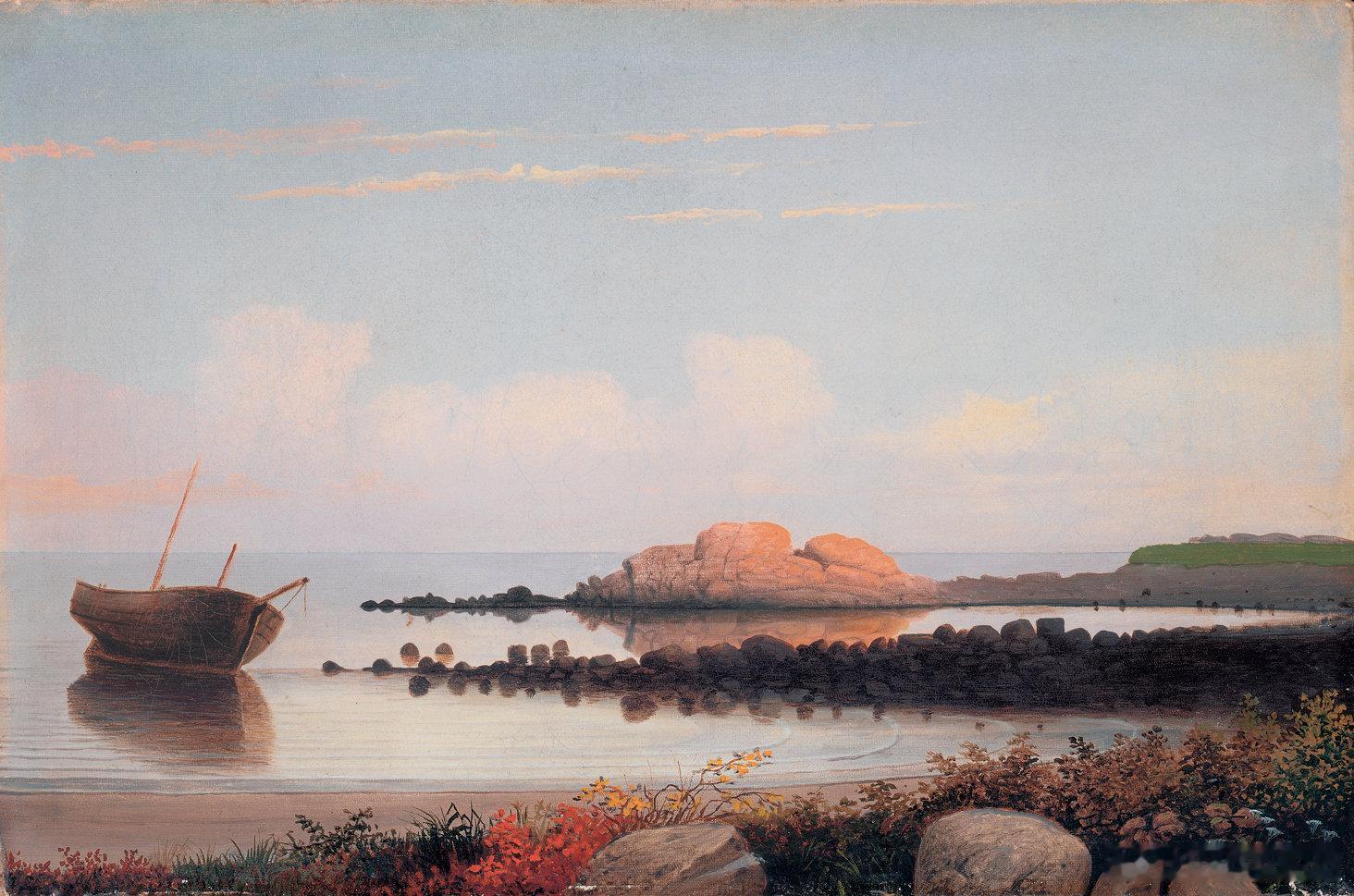 #西洋历史文化鱼缸[超话]# 美国画家Fitz Henry Lane  (180