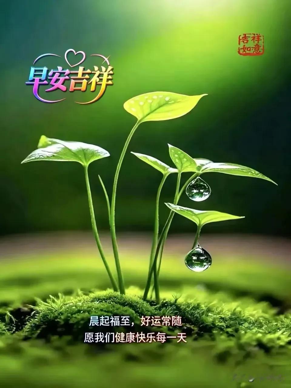 七绝《初秋寄福》

一叶知秋早晚凉，
欣然静赏好秋光。
阖家安泰身常健，
吉庆盈