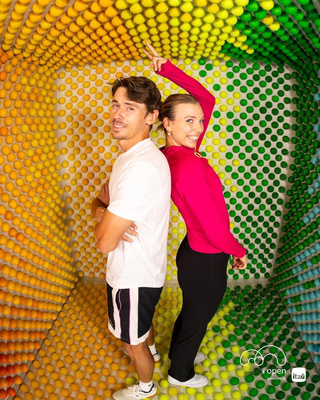 媒体日碎片掉落🧩📸：Miami Open 