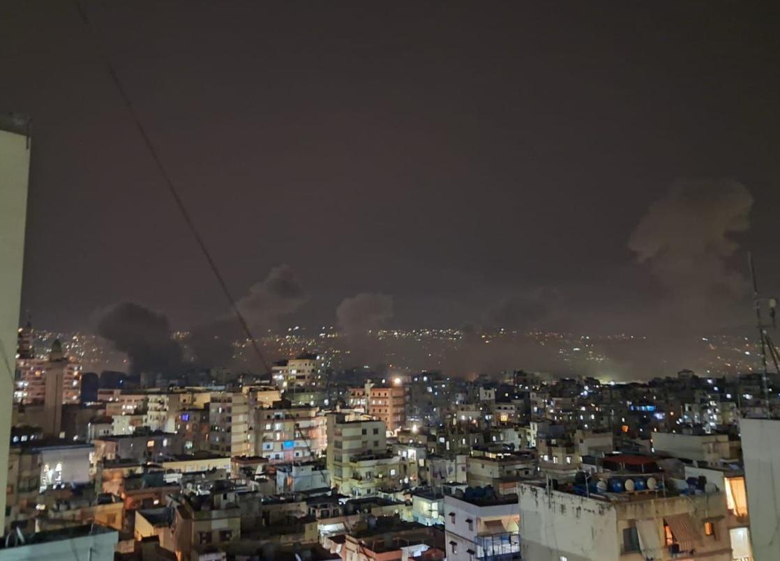 【以色列对贝鲁特发动了新的袭击 社交媒体上流传着据称是黎巴嫩首都此刻正遭受袭击的