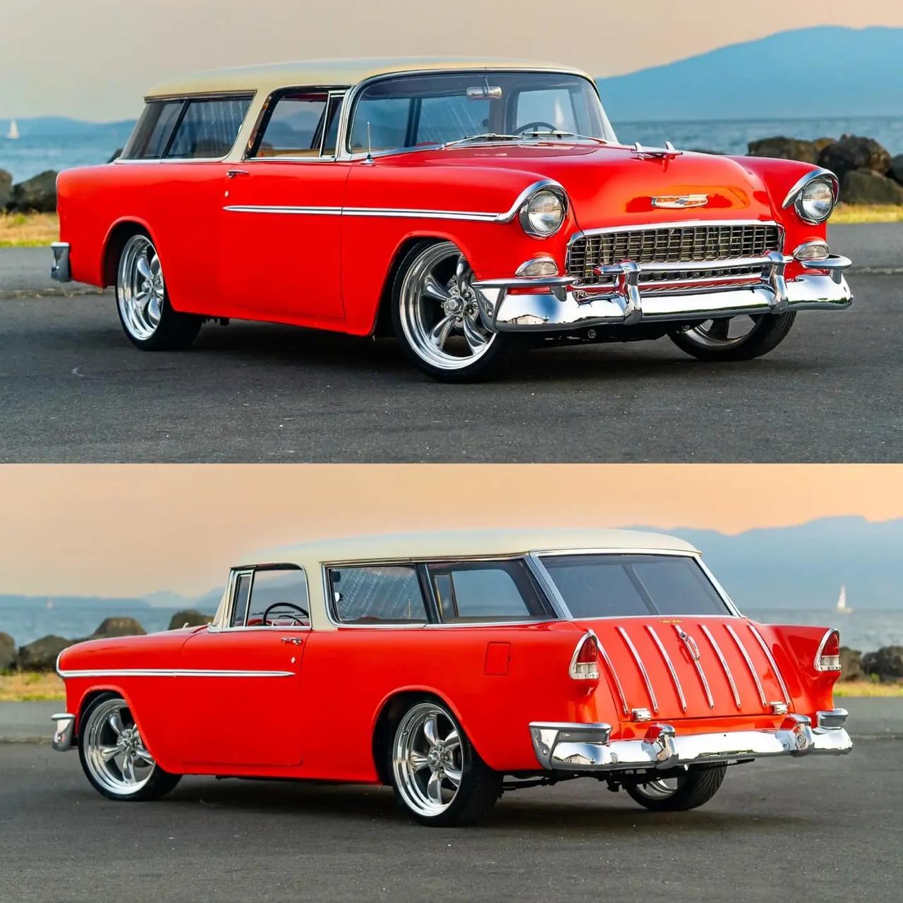 雪佛兰 Bel Air Nomad.1955 雪佛兰 Bel Air Nomad