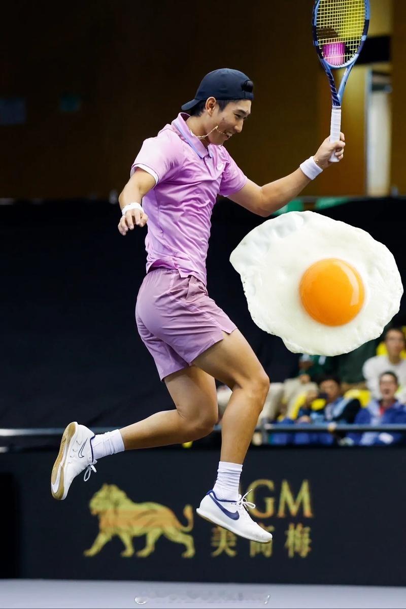 商竣程送出大满贯正赛的第1️⃣颗蛋🥚这很澳网商竣程迎澳网开门红商竣程澳网第四胜