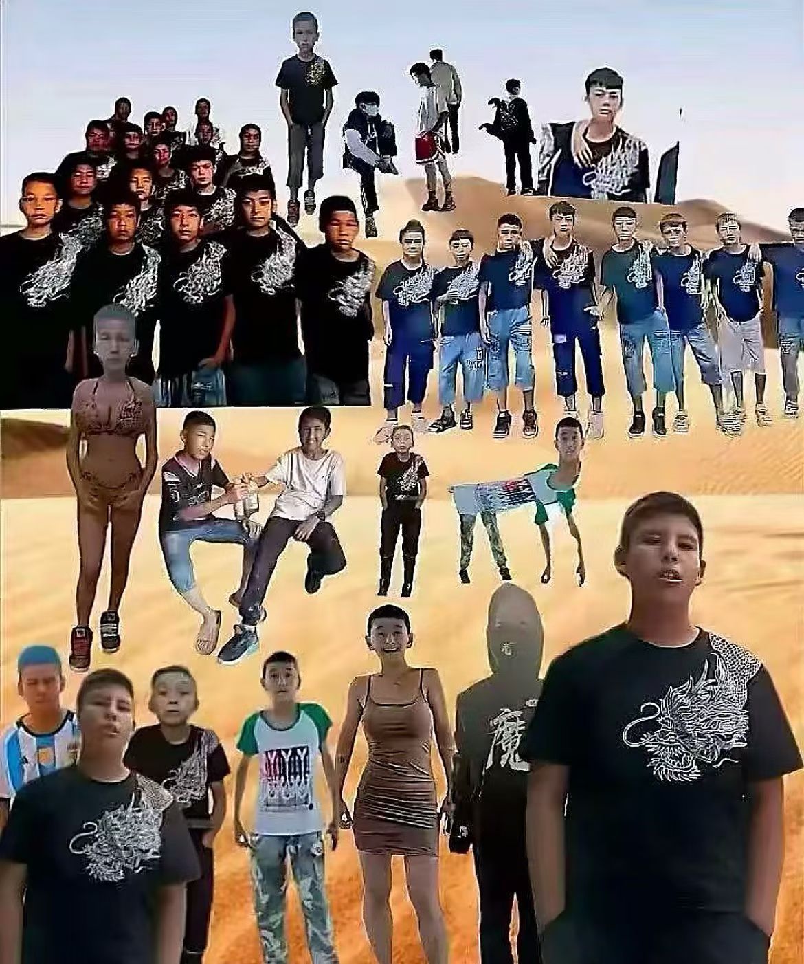 来给我们兄弟几个拍张照片 