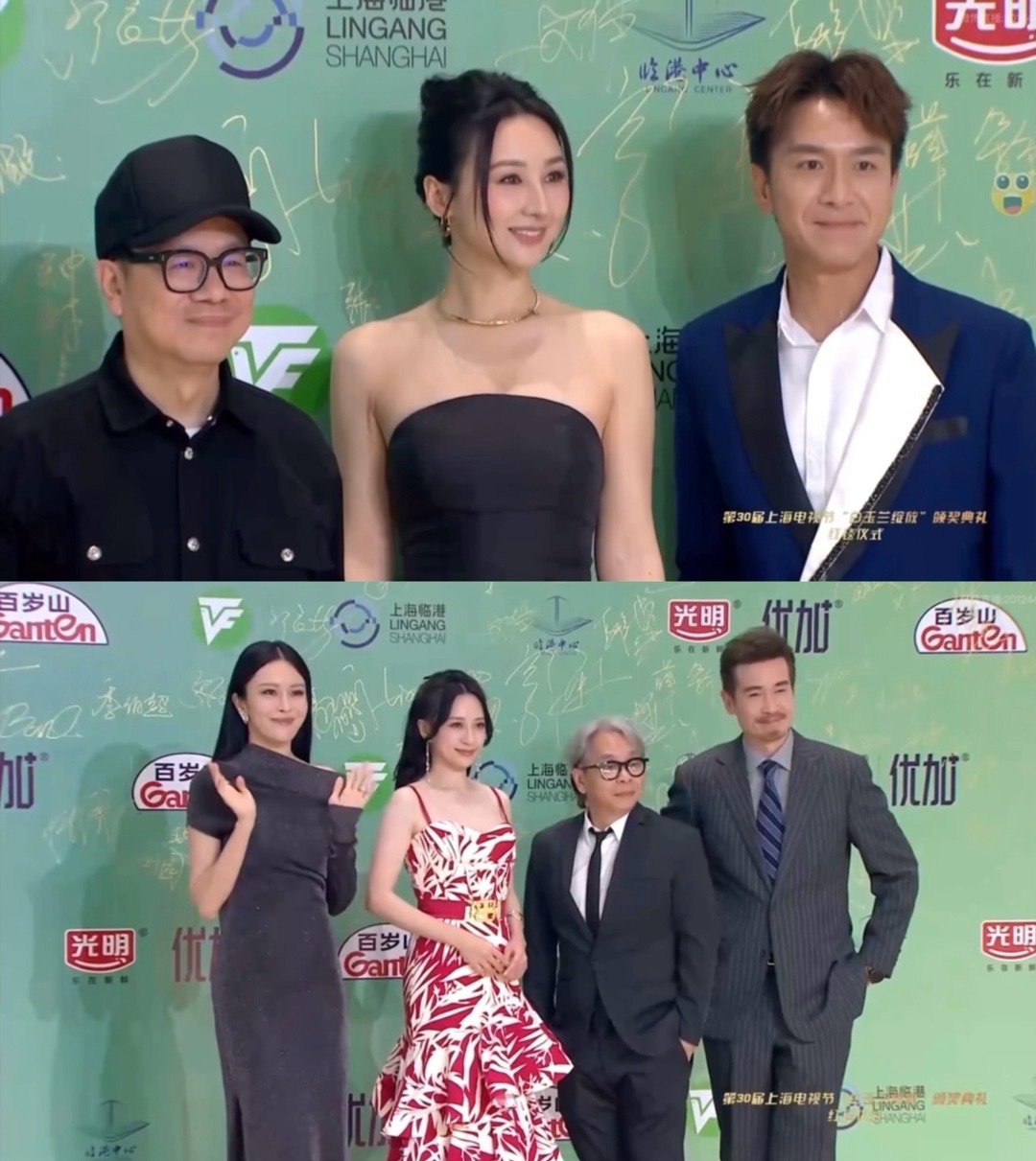 TVB剧组首登白玉兰红毯 今晚的白玉兰红毯被TVB承包“港味”了！《新闻女王2》