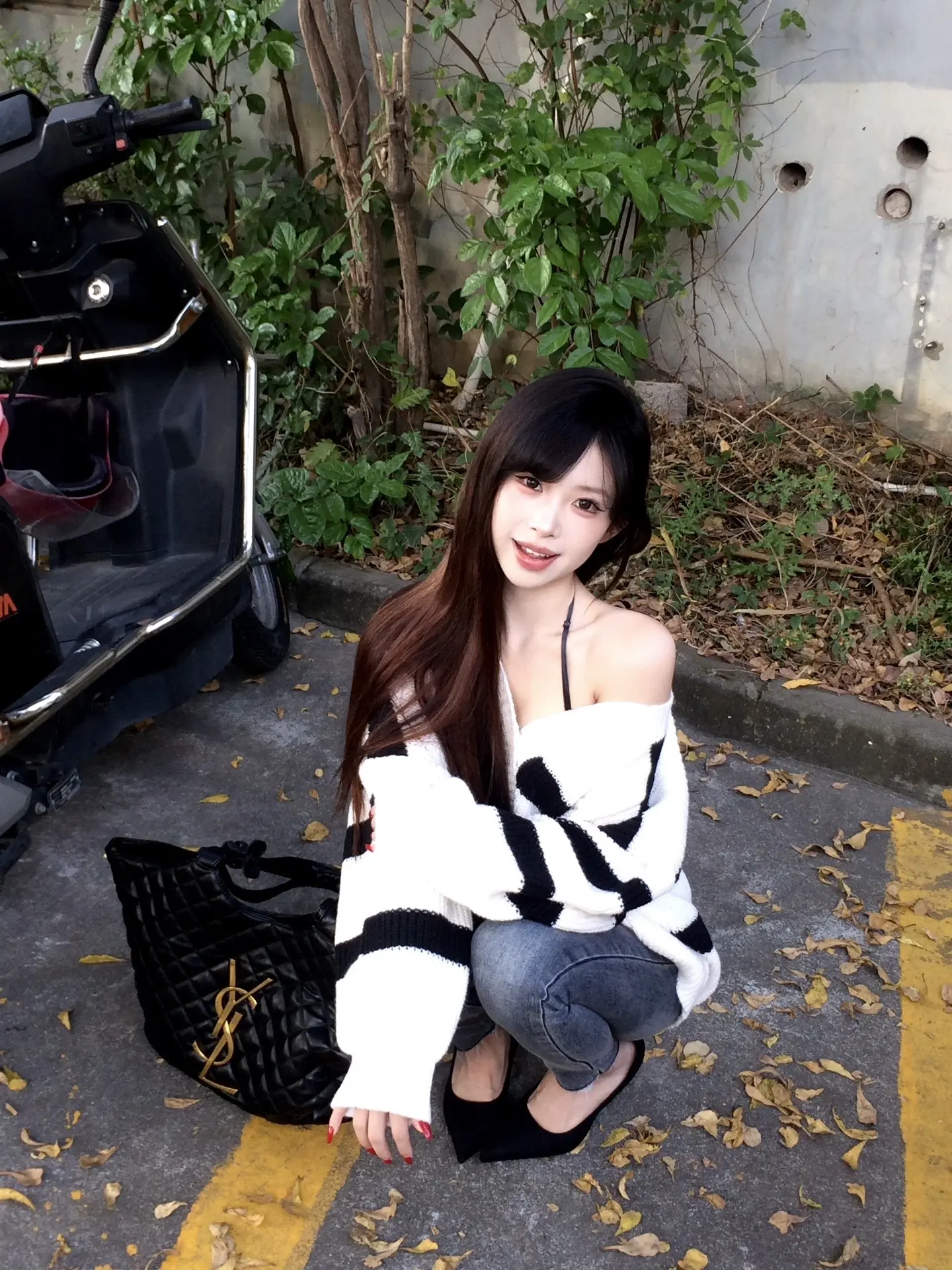 穿上高跟就是兵。