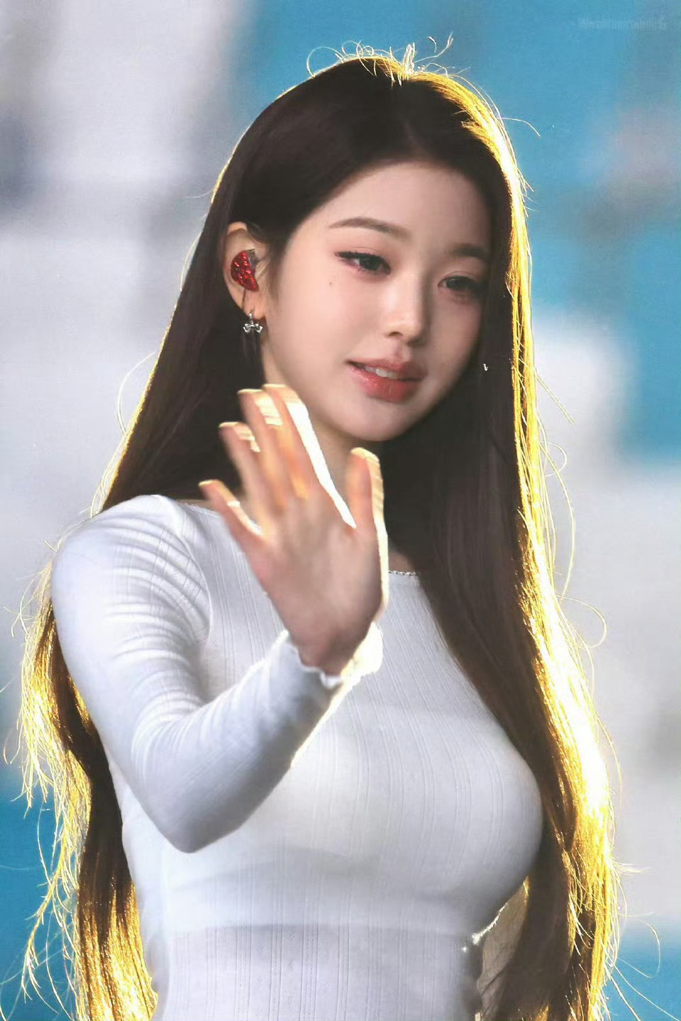 张元英彩排饭拍这套好美好温柔🤍 