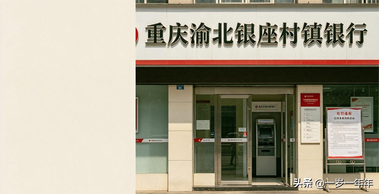 金融监管又一张处罚公示对外公开，重庆渝北银座村镇银行的违规事实被曝光，五十万元的