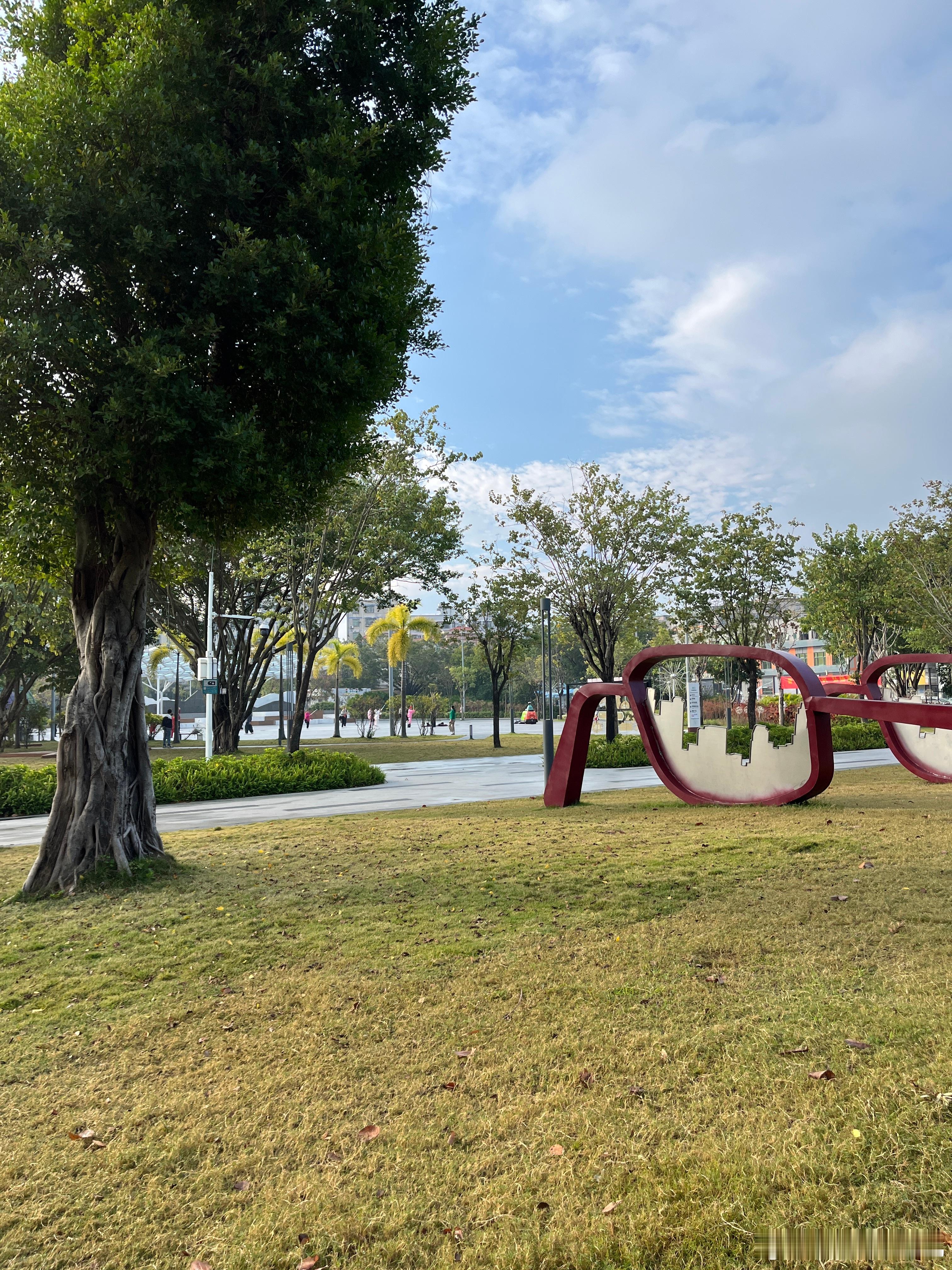 在公园，你可以看到各门各派练功，少林派，武当山，太极，还有各种各样的，说不上来。