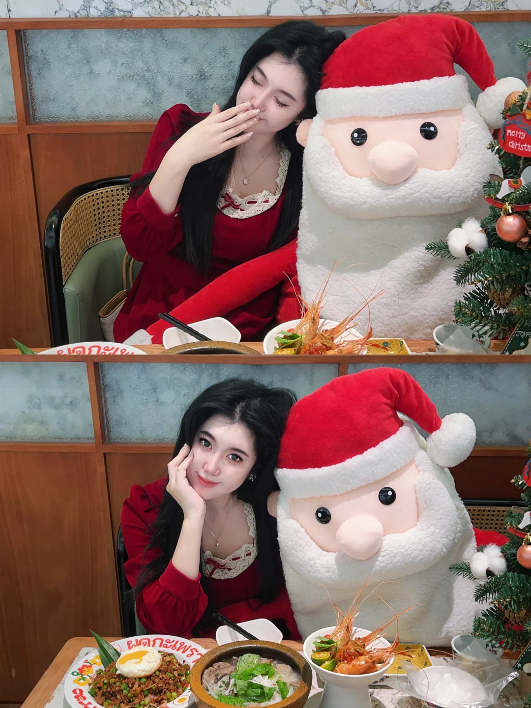 在三台子米纸🎄圣诞氛围感拉满啦！