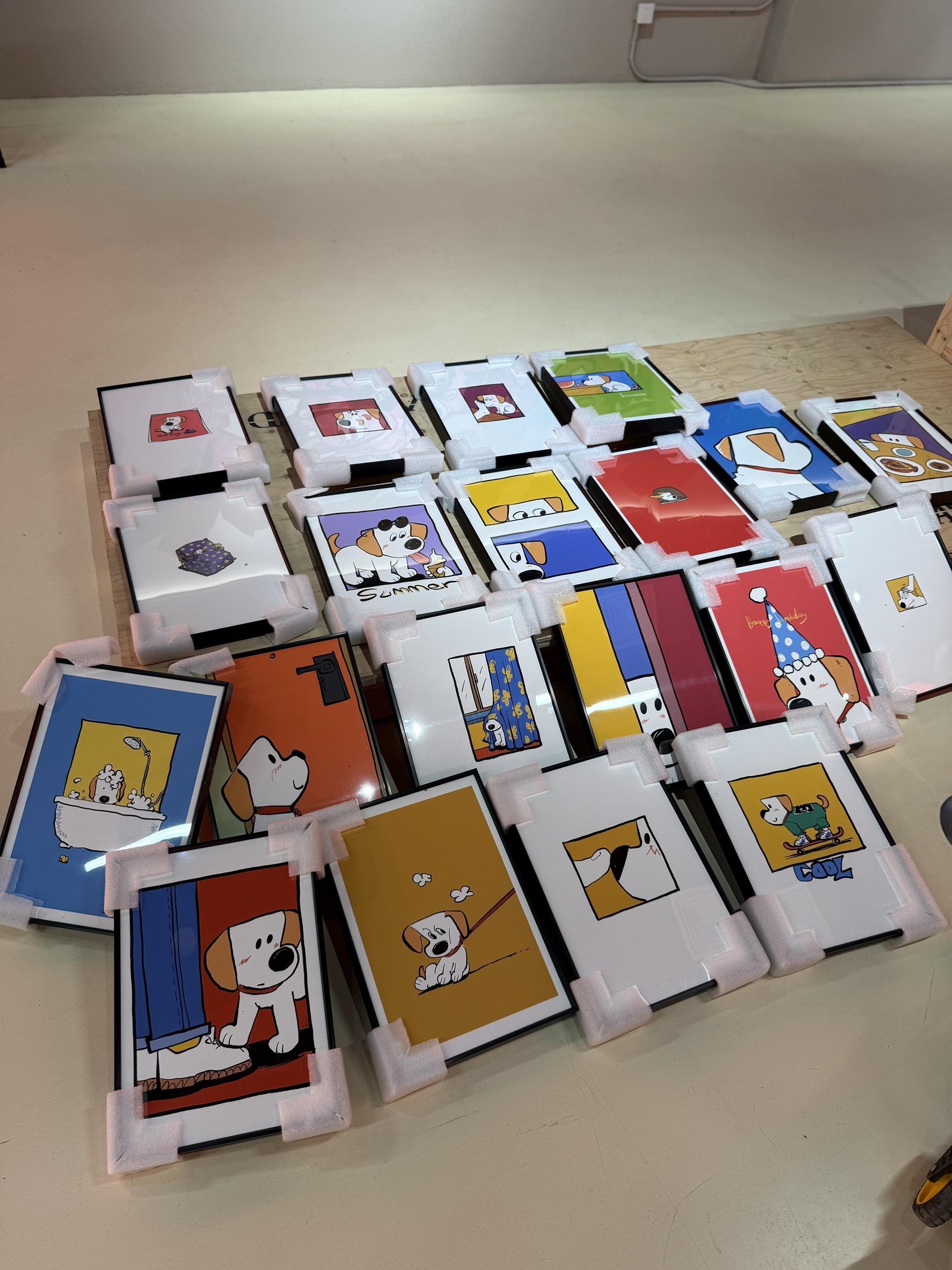 我是你的小狗特展来了！新画了一些图和限量毛绒😎