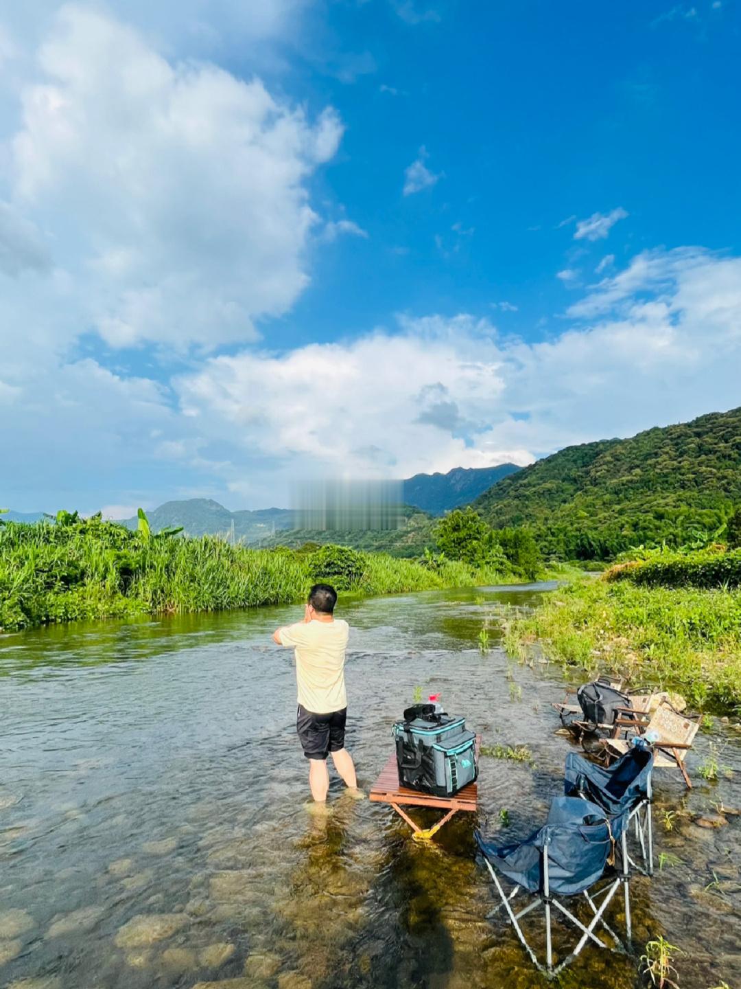 广州一小时车程的溯溪营地（B扎营点）