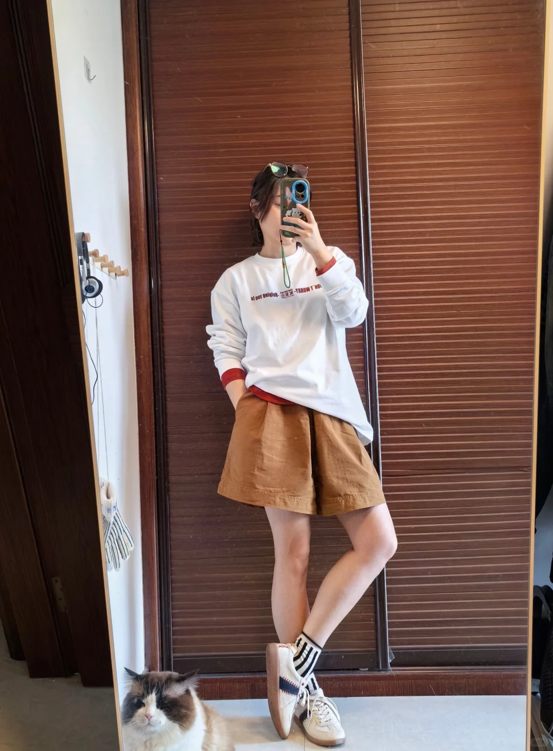想穿短裤了🩳赶紧暖和起来吧☀