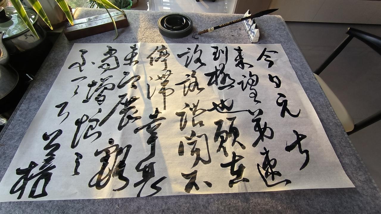 手写作品展示 热爱笔墨纸砚 毛笔书法 练字不是要你成为书法家