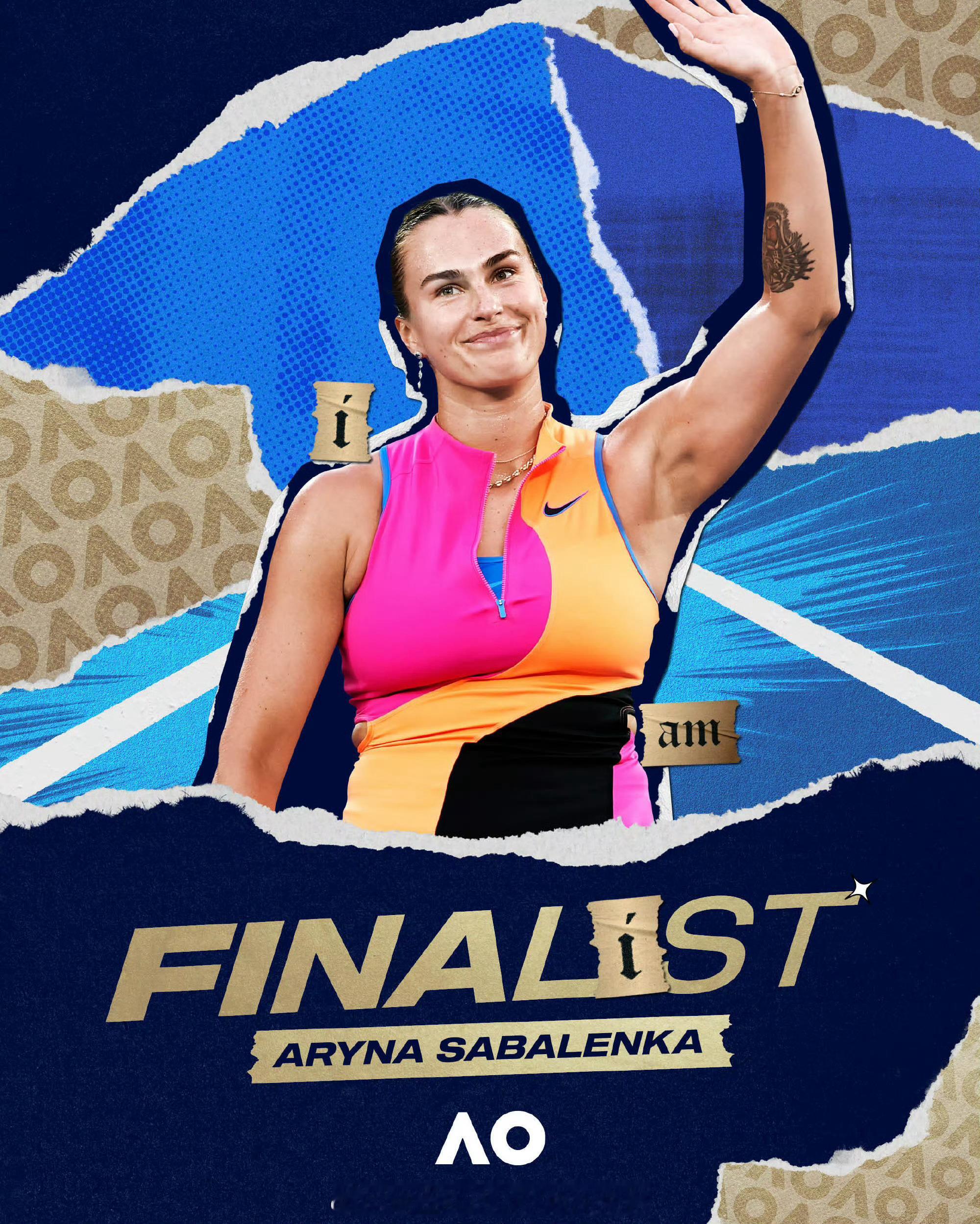 📢萨巴伦卡连续四年进澳网决赛 2025年澳大利亚网球公开赛女单半决赛，头号种子