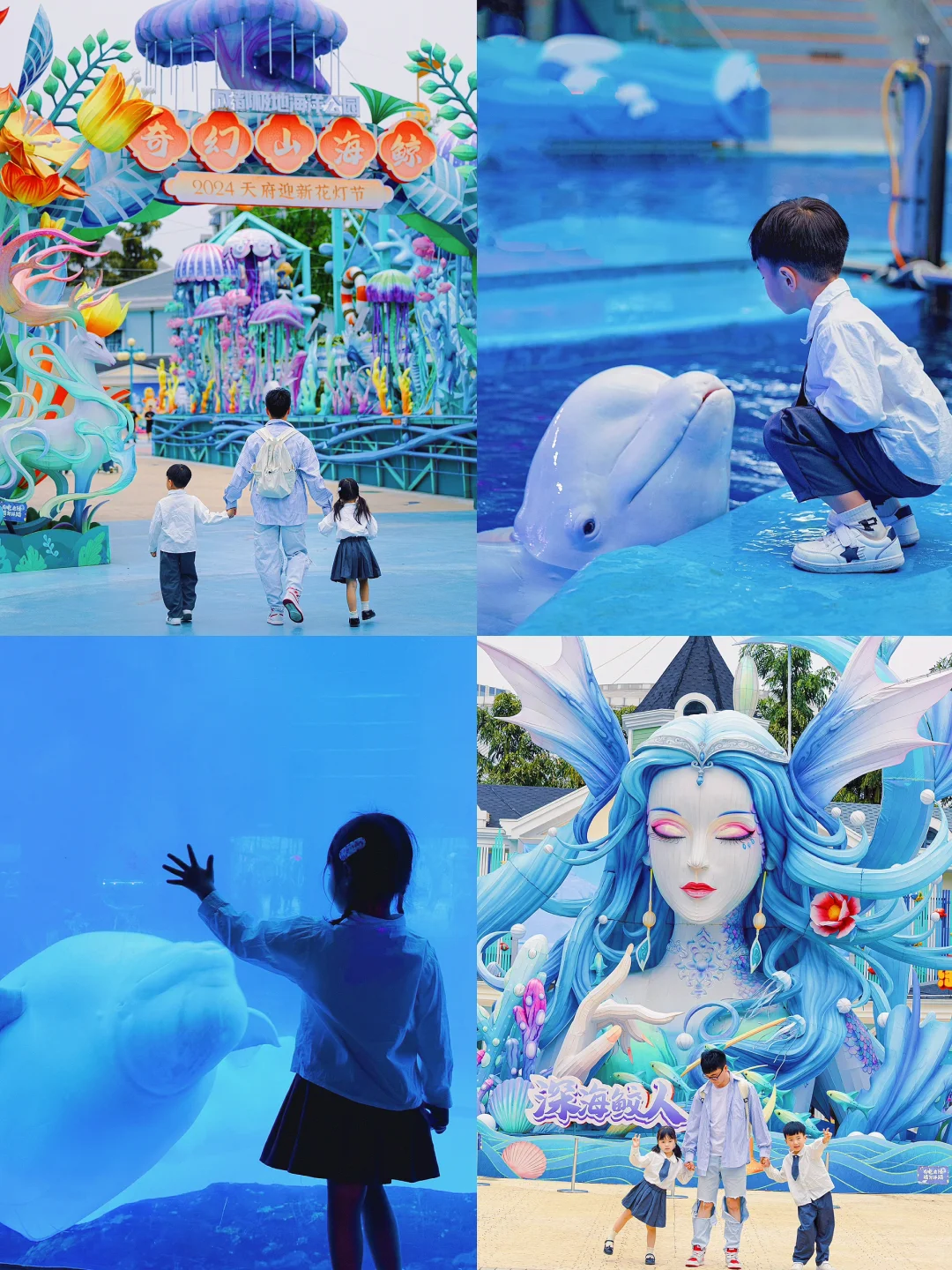 五一亲子游🐳｜成都海洋公园保姆级游玩攻略~