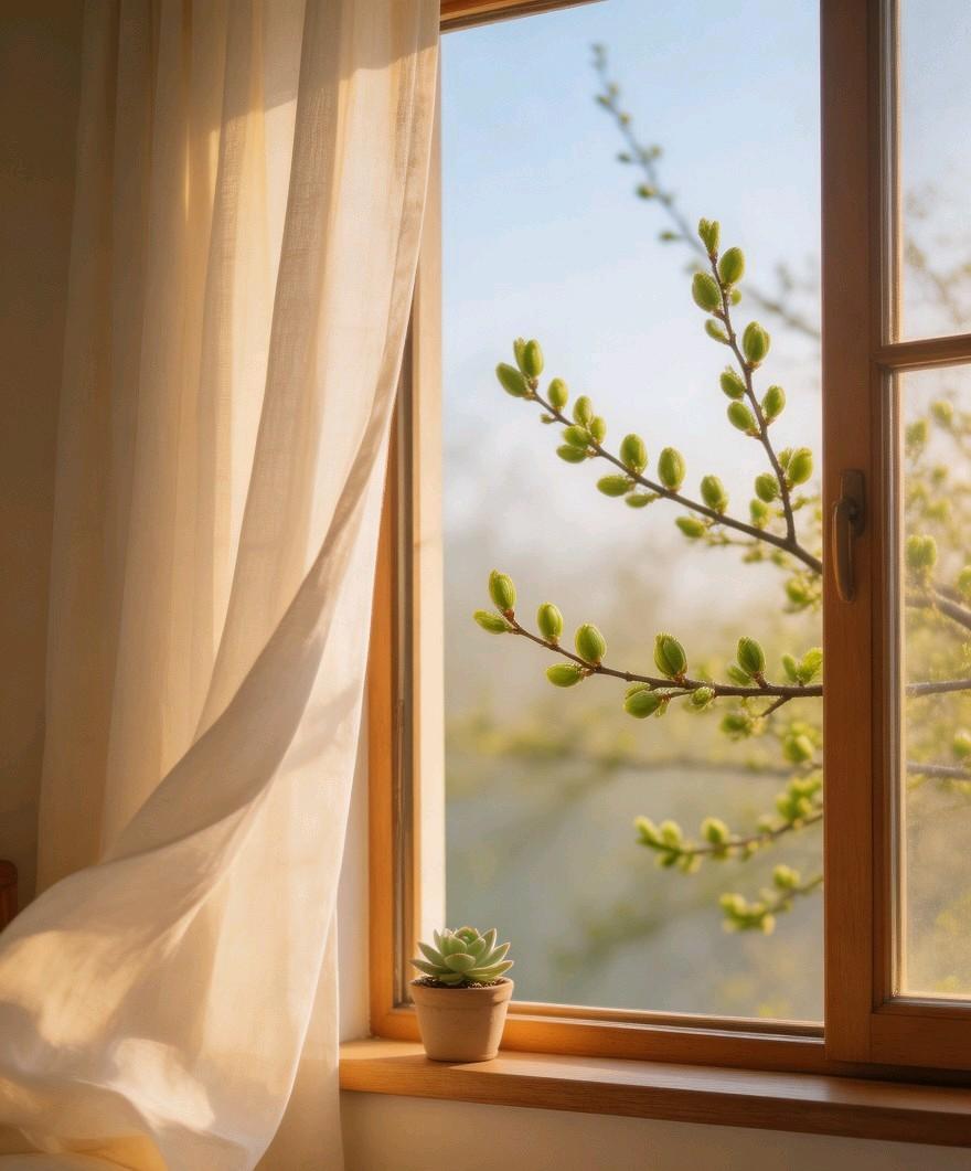 【今天惊蛰：春雷还没响，心里已发芽】
 
今早推开窗，风就变了性子——不再是二月