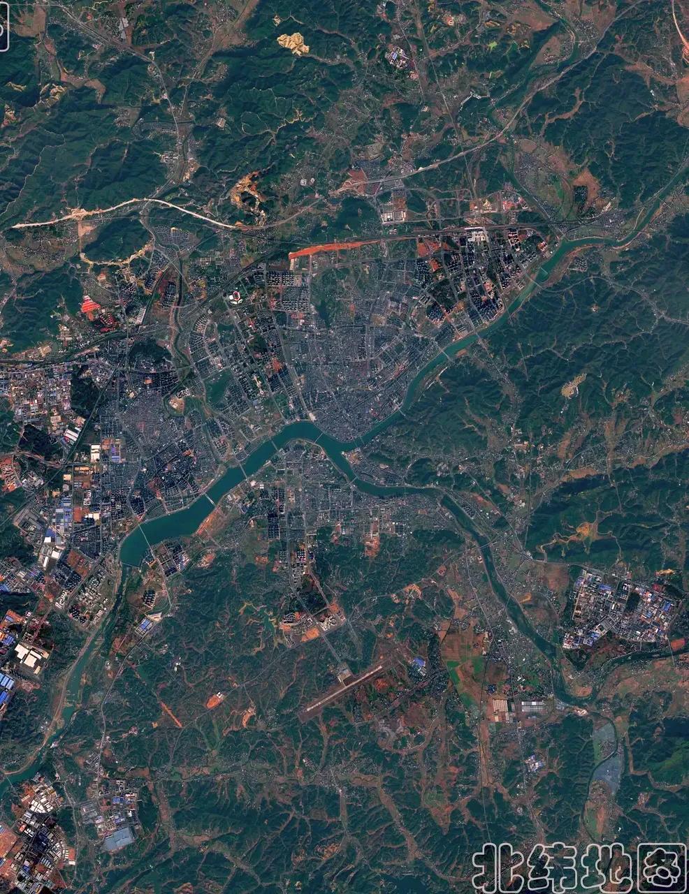 江西省上饶市最近卫星图（12.16）