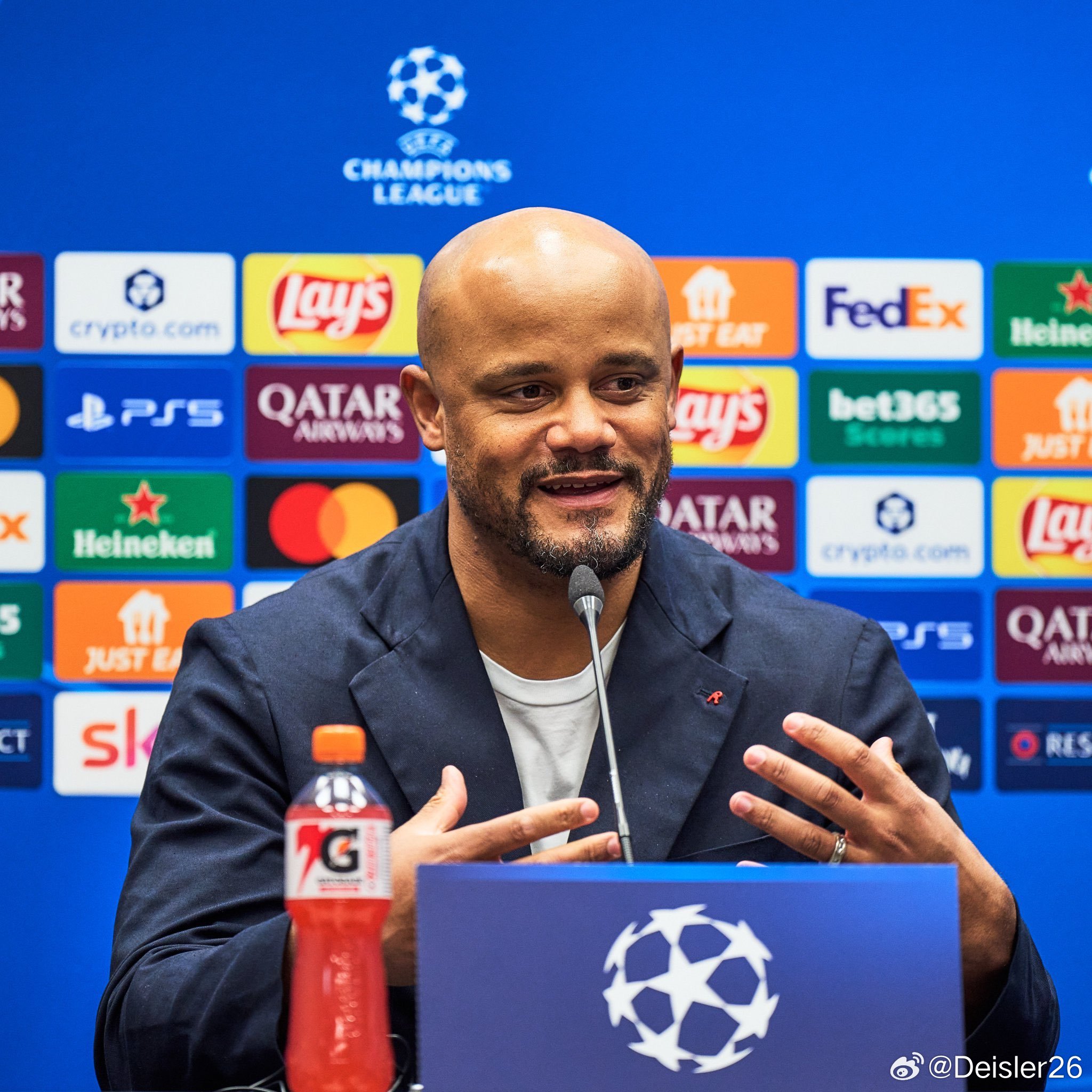 🚨【🗣️亞特蘭大🆚拜仁賽前新聞發佈會，孔帕尼部分🇧🇪】➡️談亞特蘭大?