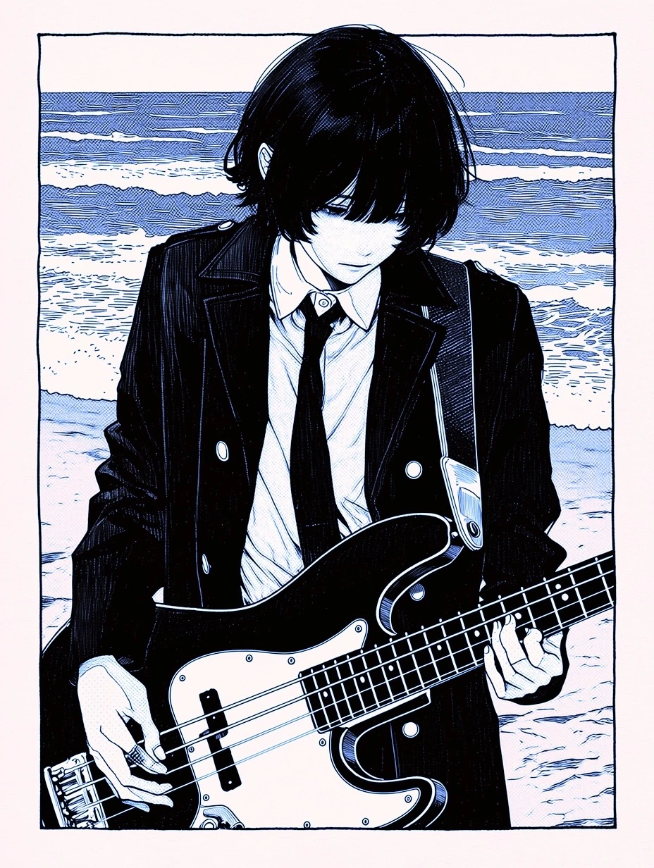 你们的海，我的贝斯🎸