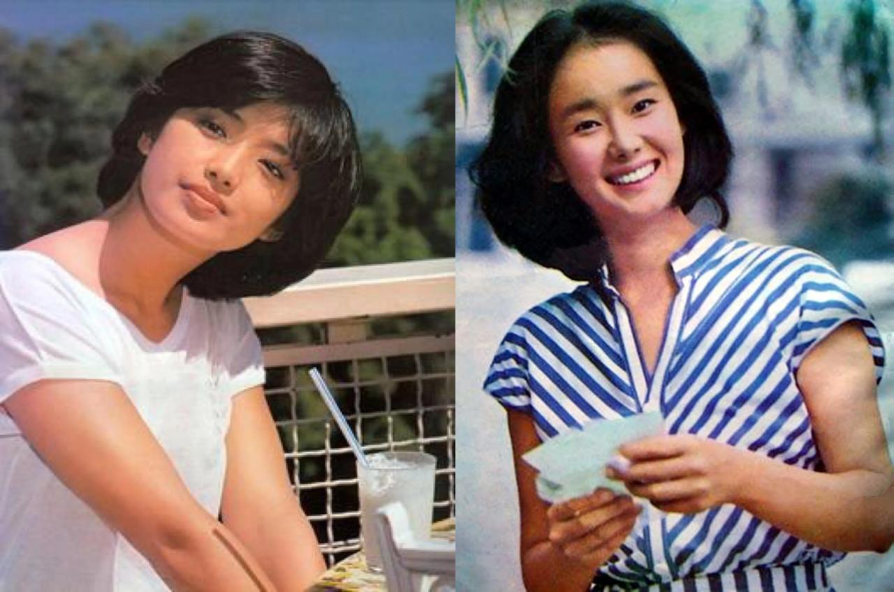 她们在20世纪80年代风靡日本，
  当时的她们气质非常出众，美丽之中不失清纯，